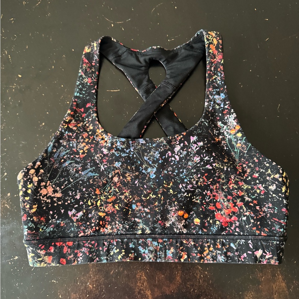 Lululemon Floral Women's Sports Bra